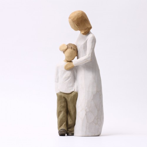 ウィローツリー彫像 【Mother and Son】 - 母と息子 | ウィローツリー彫像・天使像